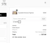 Salt by Sabrina coupon verification screenshot