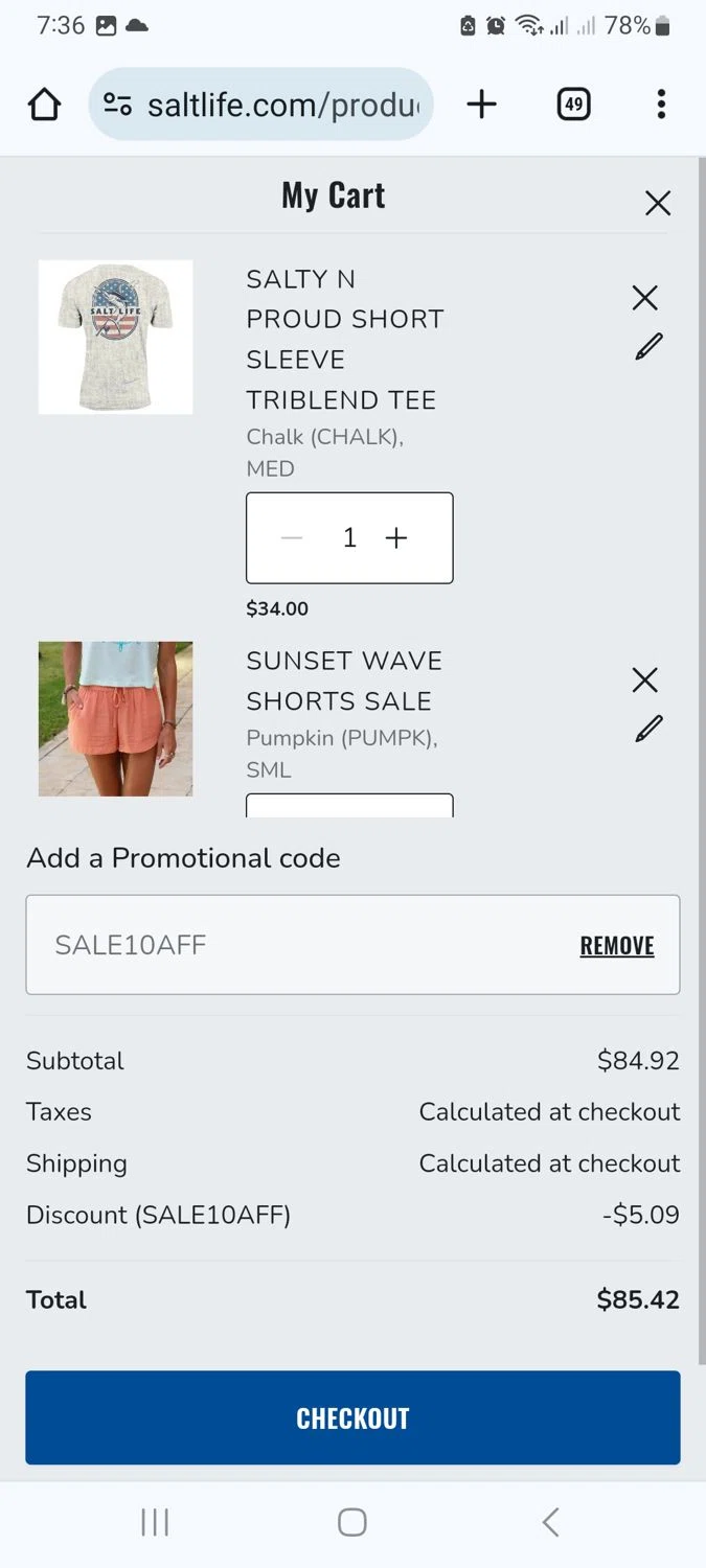 Salt Life Promo Codes 30 Off September 2024