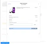 CLEARANCE coupon verification screenshot