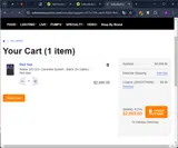 ZIN5OFRNXS coupon verification screenshot