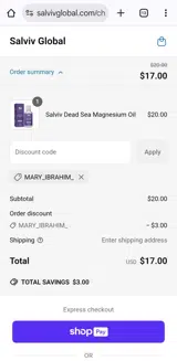 Mary_ibrahim_ coupon verification screenshot