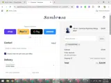 Sambrosa coupon verification screenshot