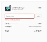 35OFF coupon verification screenshot
