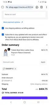 San Antonio Missions coupon verification screenshot