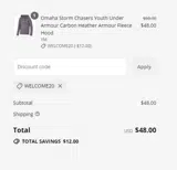 San Antonio Missions coupon verification screenshot