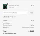 San Antonio Missions coupon verification screenshot