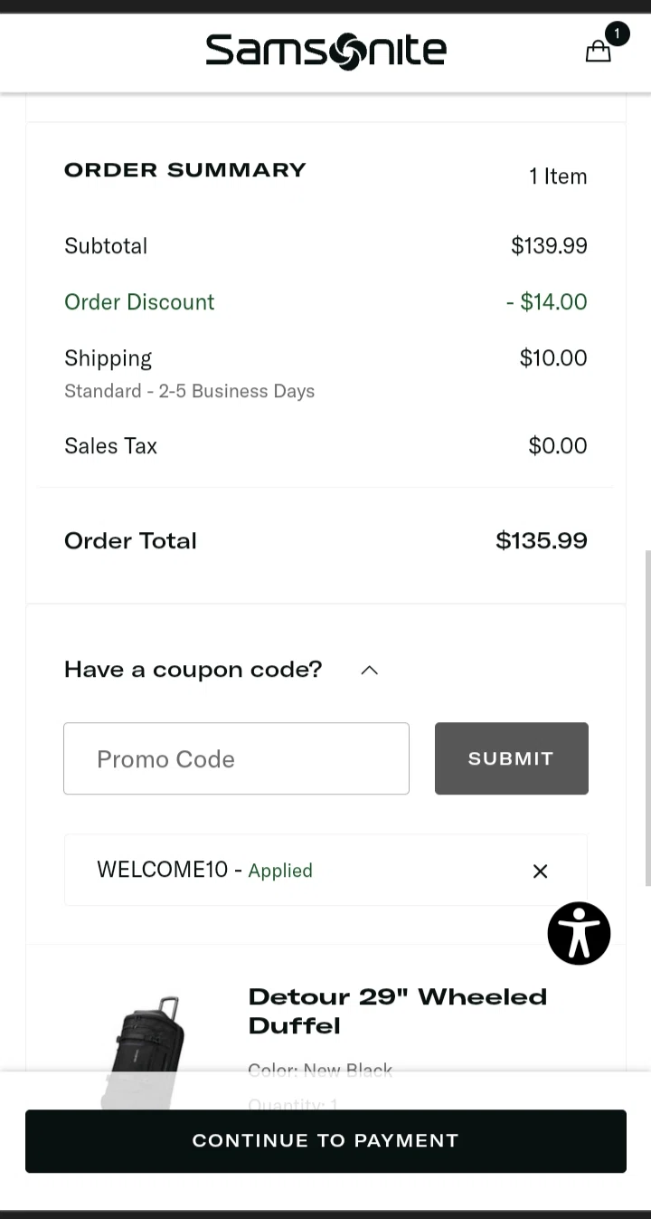 10 off Samsonite Promo Codes September 2023 SimplyCodes