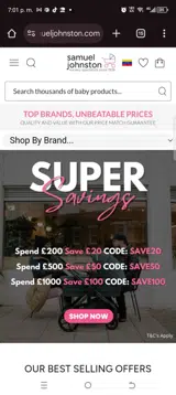 Save20 coupon verification screenshot