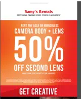 LENS50 coupon verification screenshot