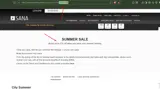 summer-sale coupon verification screenshot