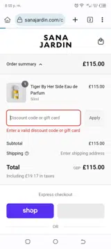 MSS_PELUMI coupon verification screenshot