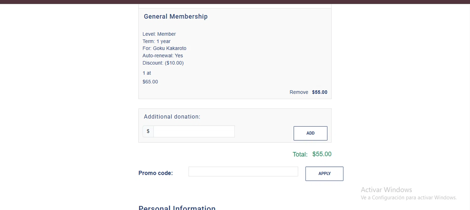San Antonio Museum of Art checkout page showing San Antonio Museum of Art promo code box | Screenshot taken by SimplyCodes community member on Mar 4, 2025