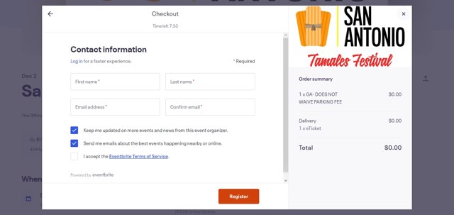 San Antonio Zoo checkout page showing San Antonio Zoo discount code box | Screenshot taken by SimplyCodes community member on May 29, 2023