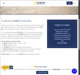 Sandestin coupon verification screenshot