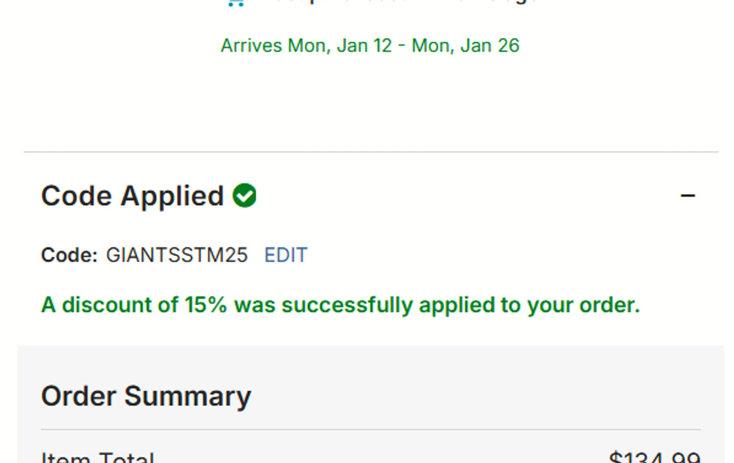 San Diego Padres checkout page showing San Diego Padres promo code box | Screenshot taken by SimplyCodes community member on Dec 22, 2025