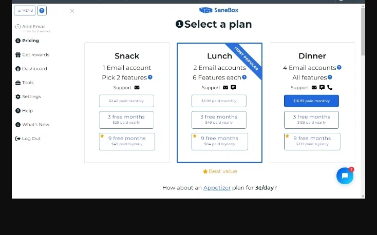 how to use SaneBox coupons