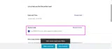 SEEB!TIX coupon verification screenshot