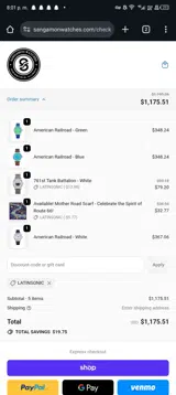 LATINSONIC coupon verification screenshot