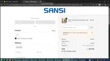SANSI30 coupon verification screenshot