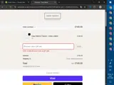 F-10 coupon verification screenshot
