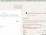 WHITE20 coupon verification screenshot