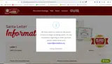 Santa Letter Factory coupon verification screenshot