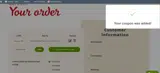 Santa Letter Factory coupon verification screenshot