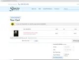Sanzo Specialties coupon verification screenshot
