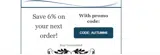 Sanzo Specialties coupon verification screenshot