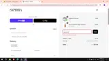 Saphira15 coupon verification screenshot