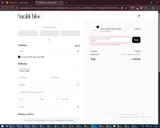 Sarah Chloe coupon verification screenshot