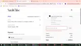 Sarah Chloe coupon verification screenshot