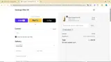 WELCOME10 coupon verification screenshot