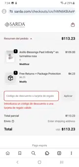 7SWANS coupon verification screenshot