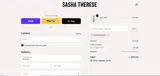Sasha Therese coupon verification screenshot