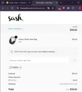 addvv coupon verification screenshot