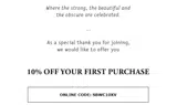 SBWC10XV coupon verification screenshot