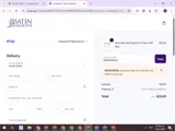 Satin Smooth coupon verification screenshot
