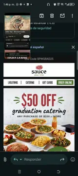 SPWGRAD25 coupon verification screenshot