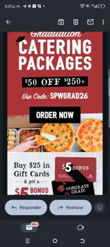 Spwgrad26 coupon verification screenshot