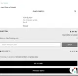 WELCOME10 coupon verification screenshot