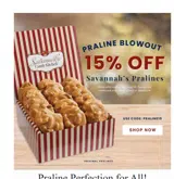 PRALINE15 coupon verification screenshot