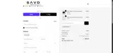SAVD Clothing coupon verification screenshot