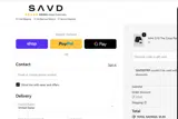 SAVD Clothing coupon verification screenshot