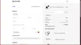 SAVD Clothing coupon verification screenshot