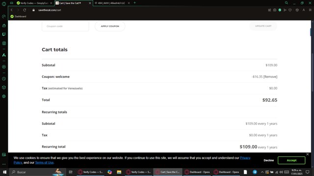 Save the Cat! checkout page showing Save the Cat! coupon code box | Screenshot taken by SimplyCodes community member on Jan 17, 2025