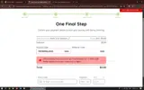 MEMORIAL2025 coupon verification screenshot