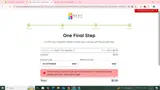 JULY4TH2025 coupon verification screenshot