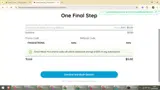FINISHSTRONG coupon verification screenshot