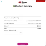 LEARNSAVVY coupon verification screenshot